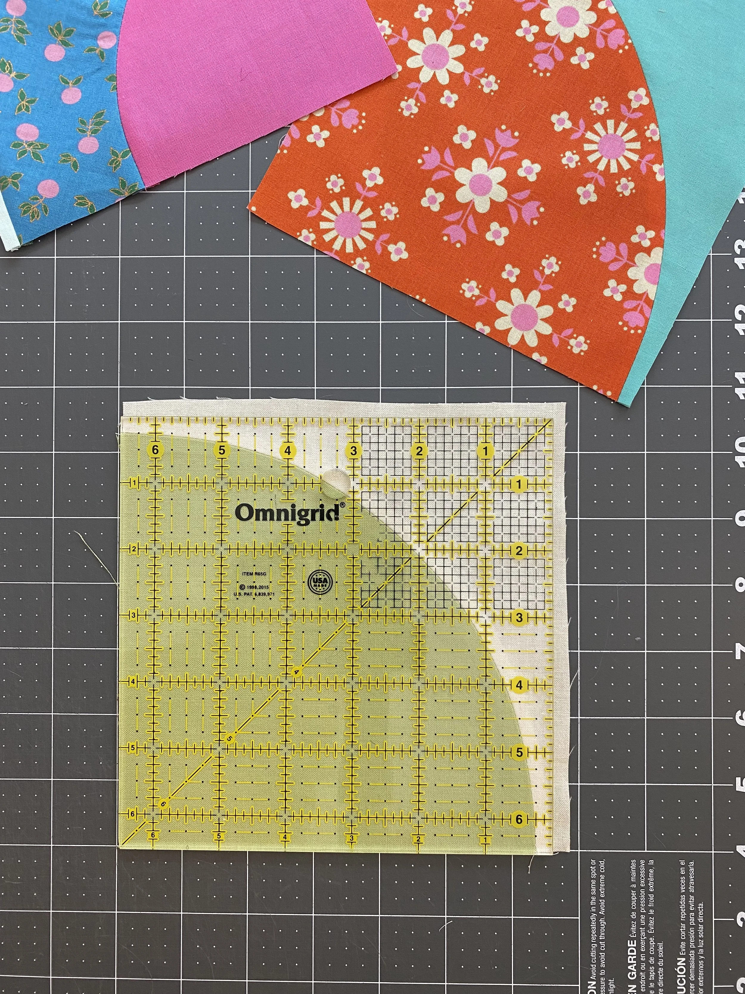 How to Sew a Quarter Circle Quilt Block — Mija Handmade